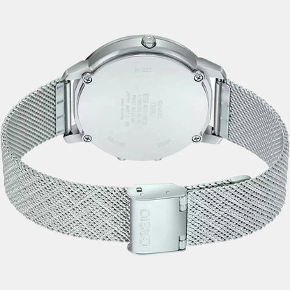 Casio Enticer Men Quartz Black Dial Analog Stainless Steel Watch A1961