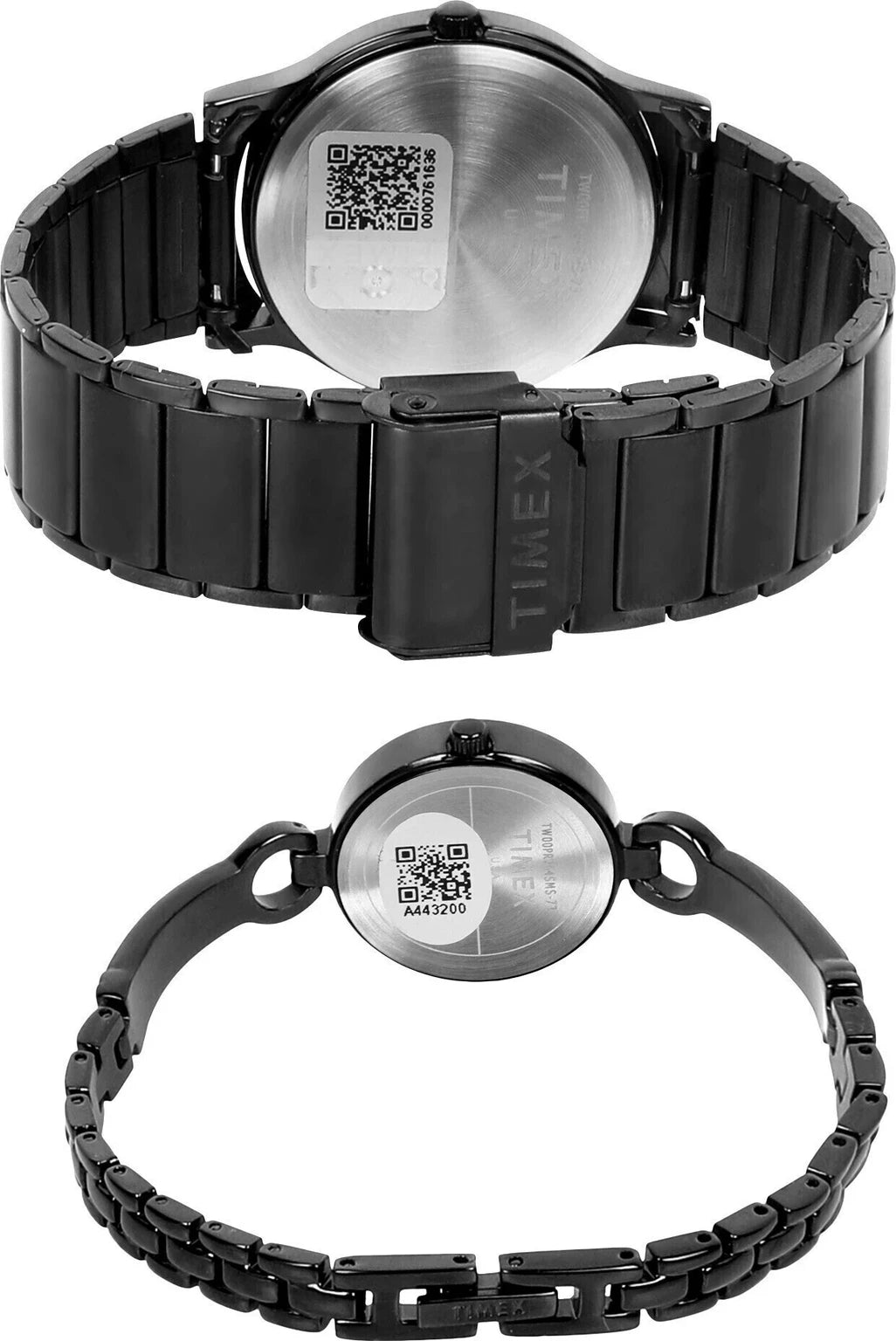 TIMEX Trendline Round 39mm Black Dial Analog Watch  - For Couple TW00PR264