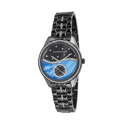 Giordano Analogue Black Dial Women's Watch GD-2026-33
