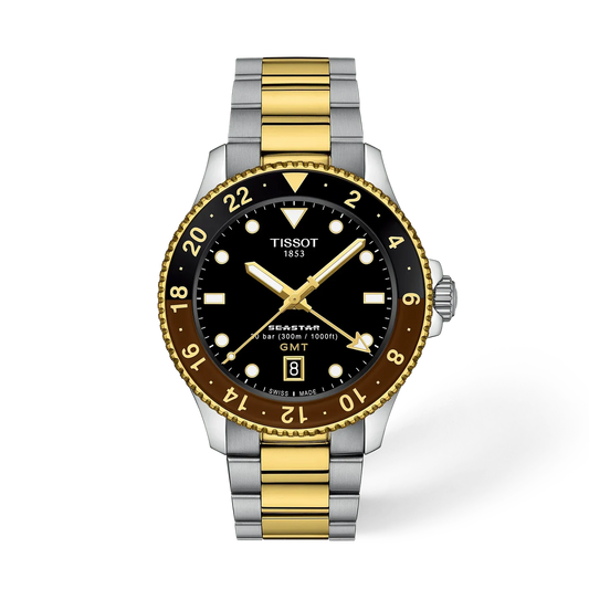 Tissot Seastar 1000 GMT 40mm T120.852.22.051.00
