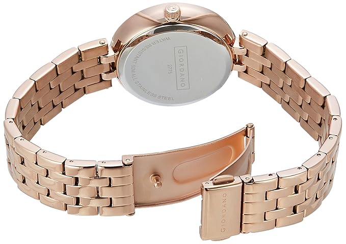 Giordano Analog Black Dial Women's Watch-2778-11