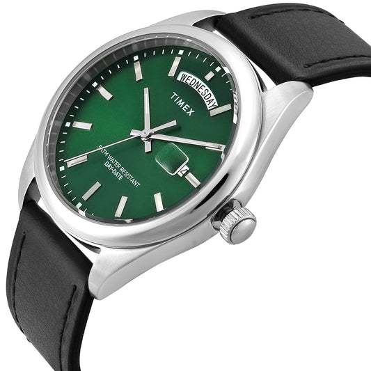 TIMEX Trend Legacy Green Round Dial Analog Men's Watch - TWEG27106