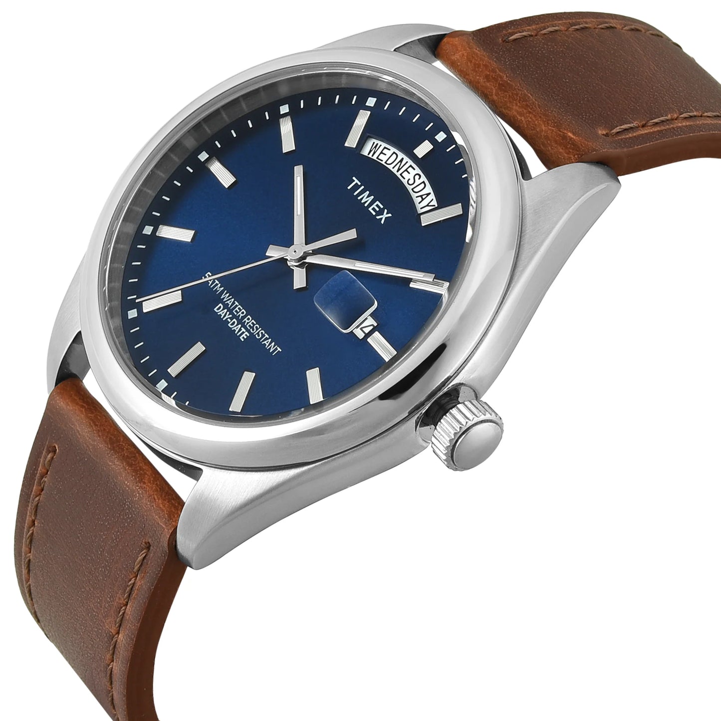 TIMEX Trend Legacy Blue Round Dial Analog Men's Watch - TWEG27105