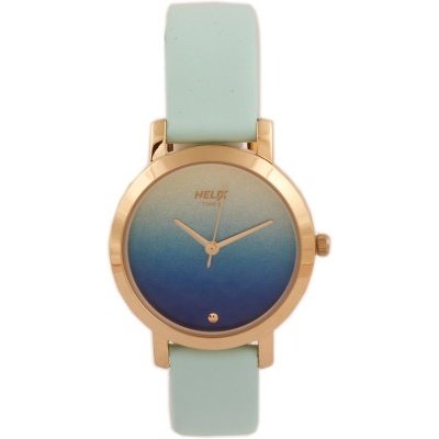 Helix Youth Blue Dial Color Women Watches-TW024HL14