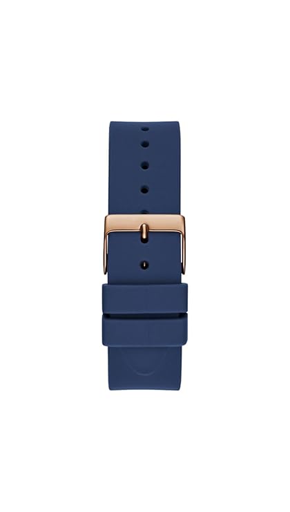 GUESS Leather Analog Rose Gold Dial Women's Watch-Gw0665L2
