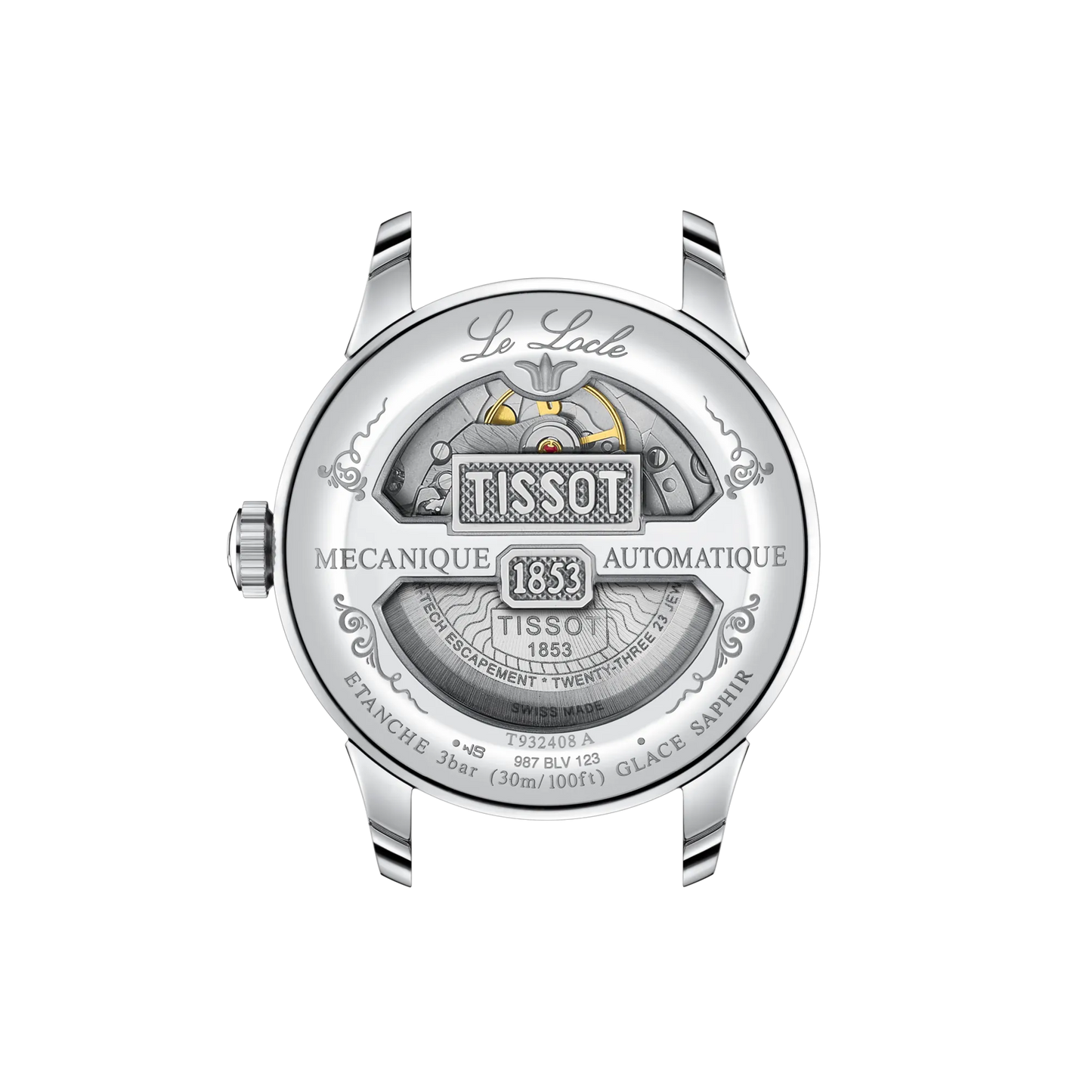 Tissot Le Locle Gold 39mm Automatic Mens Watch T932.408.46.043.00