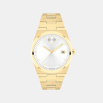 Movado Bold Women Quartz White Dial Analog Stainless Steel Watch 3601187