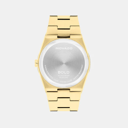 Movado Bold Women Quartz White Dial Analog Stainless Steel Watch 3601187
