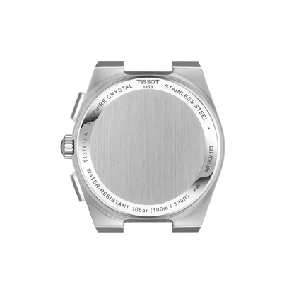 Tissot PRX Quartz Chronograph Watch For Mens 41mm T137.417.11.041.00