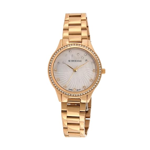 Giordano Multifunction Off White Dial Women's Watch R4000-22
