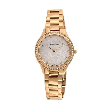 Giordano Multifunction Off White Dial Women's Watch R4000-22