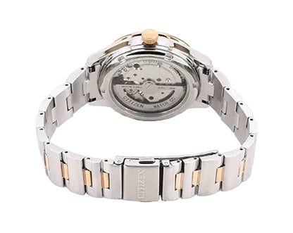 Citizen Mechanical Automatic Analog White Dial Women's Watch-PC1008-89A