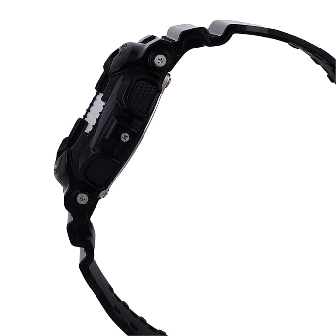 Casio Men Resin G-Shock AnalogDigital Black Dial Ga-100Rgb-1Adr (G1365), Band Color-Black