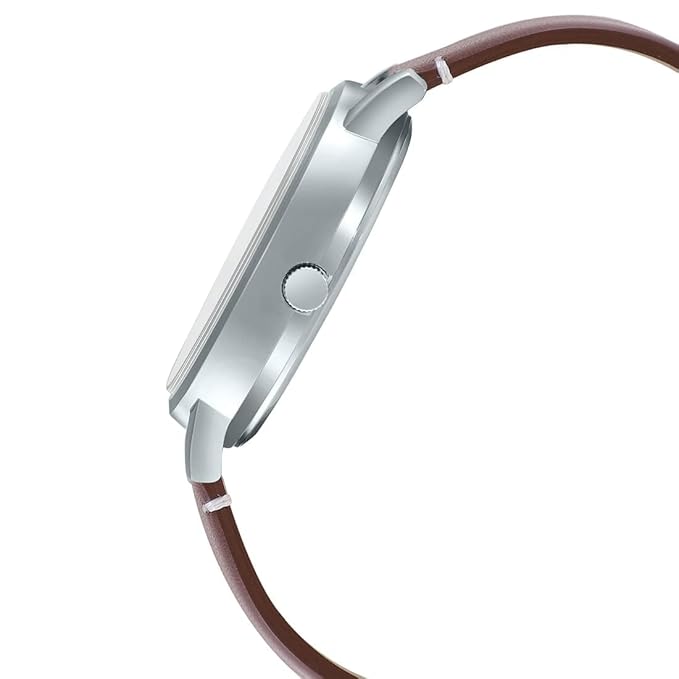 Casio Men Leather Analog White Dial Watch-Mtp-B310L-9Avdf - A2063