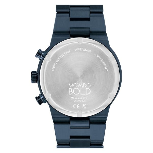 Movado Bold Fusion Swiss Qtz Chrono Men's Watch 3600859