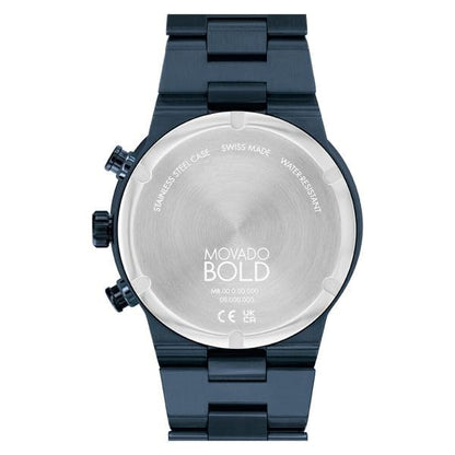 Movado Bold Fusion Swiss Qtz Chrono Men's Watch 3600859