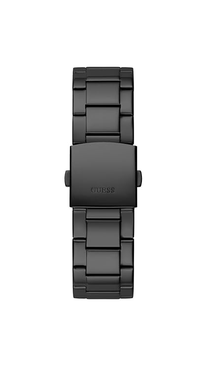 Guess Stainless Steel Analog Black Dial Men Watch-Gw0574G3, Black Band