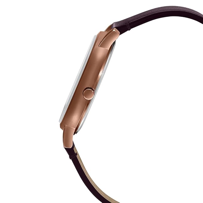 Casio Men Leather Analog Brown Dial Watch-Mtp-B120Rl-5Avdf - A2045