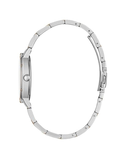 GUESS Analog Gold Dial Women's Watch-GW0404L3 Stainless Steel, Multicolor Strap
