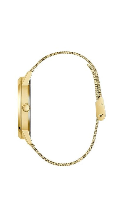 Guess Analogue Gold Dial Men's Watch-GW0538G2