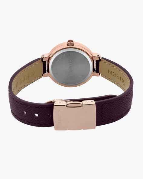 Casio Sheen SHE-3034GL-7A2UDF (SX215) Leather Strap Women's Watch