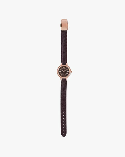 Casio Sheen SHE-3034GL-7A2UDF (SX215) Leather Strap Women's Watch
