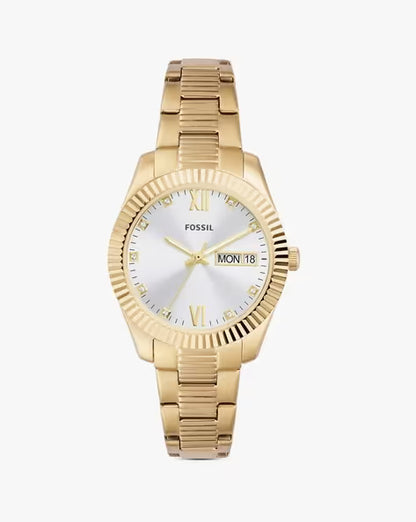 FOSSIL Women ES5199I Scarlette Water-Resistant Multi-Function Watch