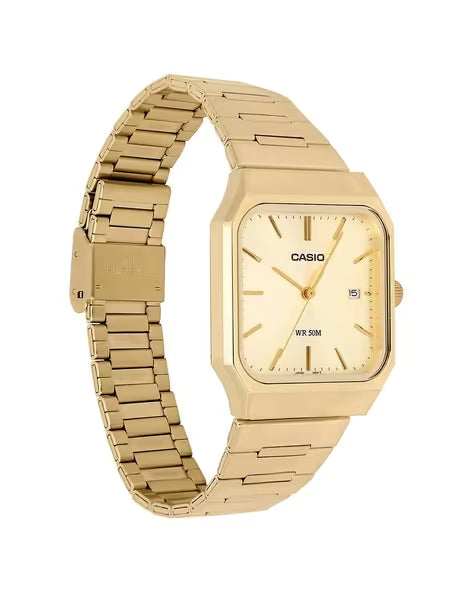 Men A2470 Enticer Analogue Dial Stainless Steel Strap Watch - MTP-B185G-9AVDF
