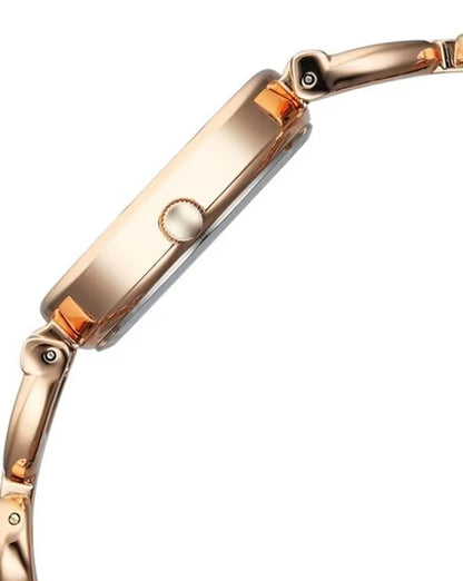 Titan Raga Showstopper Quartz Analog Pink Dial Metal Strap Watch For Women nu95301wm01