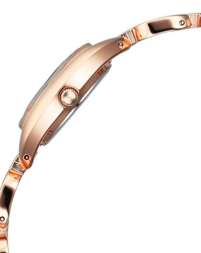 Titan Raga Showstopper Quartz Analog Pink Dial Metal Strap Watch For Women nu95306wm01