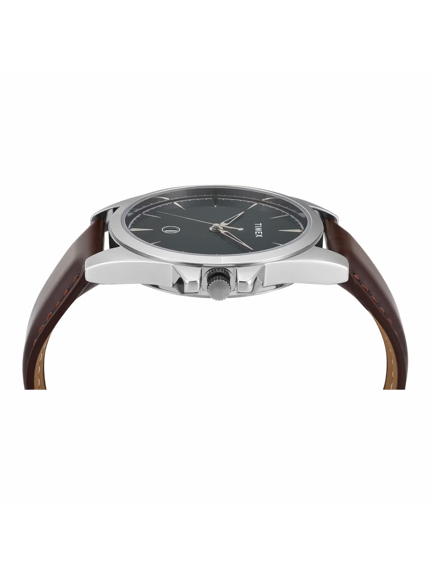 Timex Trendline Round 21mm Green Dial Analog Men Watch - TWTG12700