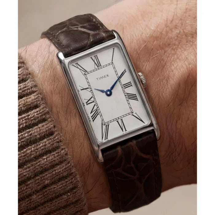 Timex 1976 Lexington Silver Men's Watch TW2Y88200