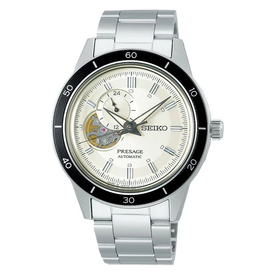 Presage SSA423J1 Automatic Open Heart White Dial