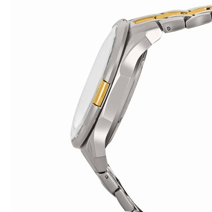 Casio EDifice EFR-539SG-1AVUDF Black Analog Dial Dual Tone Stainless Steel Band Men's Watch Chronograph 100M Water Resistant EX188