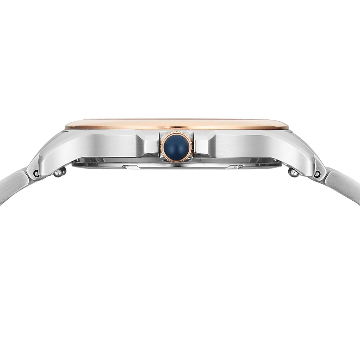 Xylys Genevieve with Analog Quartz Blue Dial Two Toned Stainless Steel Strap Watch for Women - 45026KM01E