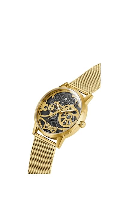 Guess Analogue Gold Dial Men's Watch-GW0538G2