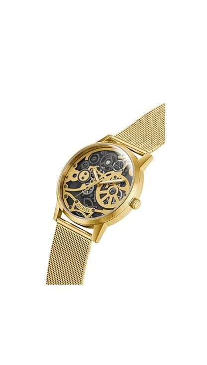 Guess Analogue Gold Dial Men's Watch-GW0538G2