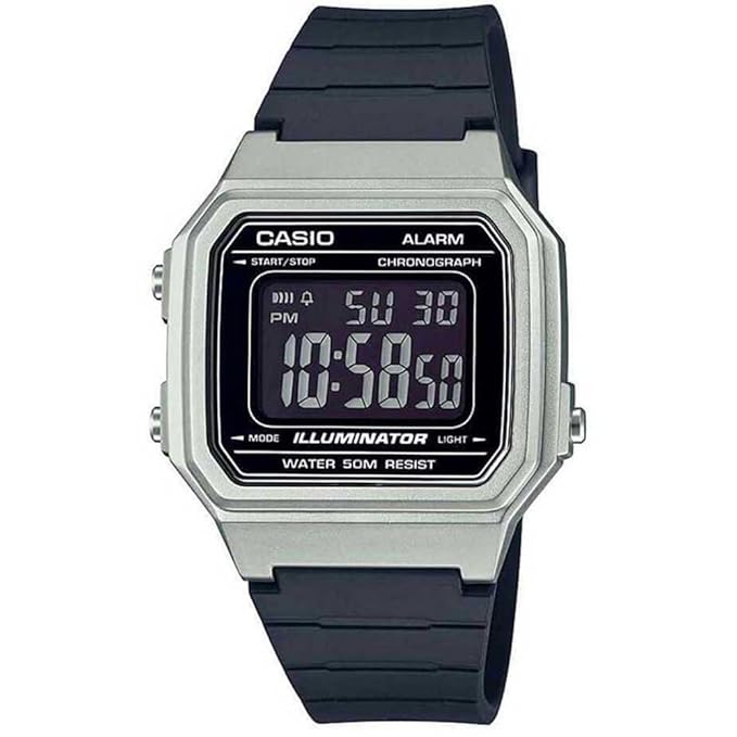 Casio Youth Series Digital Black Dial Men's Watch - W-217HM-7BVDF(I114)