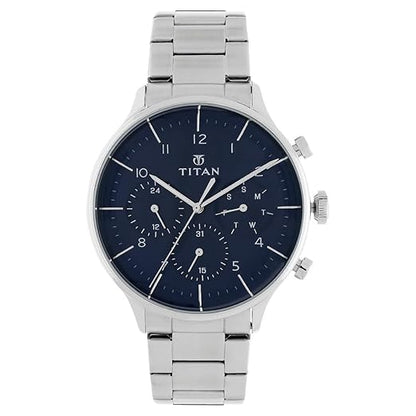 Titan Classique Analog Blue Dial Men's Watch NM90102SM01/NN90102SM01/NP90102SM01