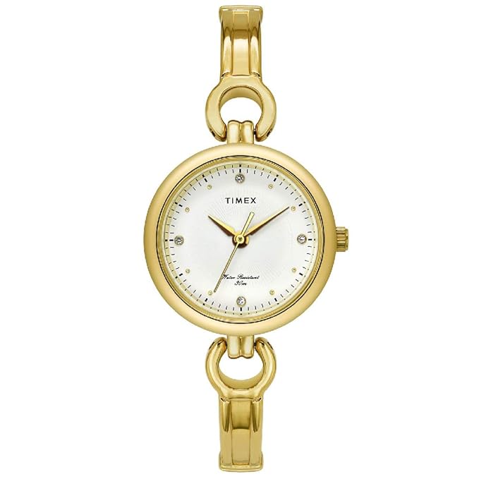 TIMEX Trendline Round 26mm White Dial Analog Watch  - For Women TWEL11422