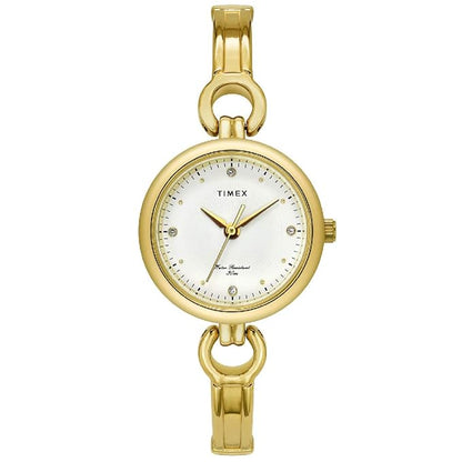 TIMEX Trendline Round 26mm White Dial Analog Watch  - For Women TWEL11422