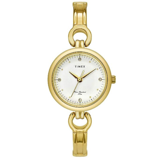 TIMEX Trendline Round 26mm White Dial Analog Watch  - For Women TWEL11422