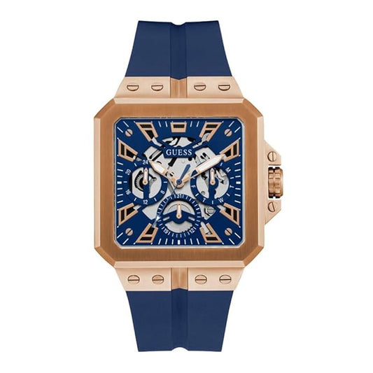 Guess Analog Blue Dial Men's Watch-GW0637G3