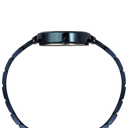 TIMEX Trendline Round 35mm Blue Dial Analog Watch  - For Women TW000X268