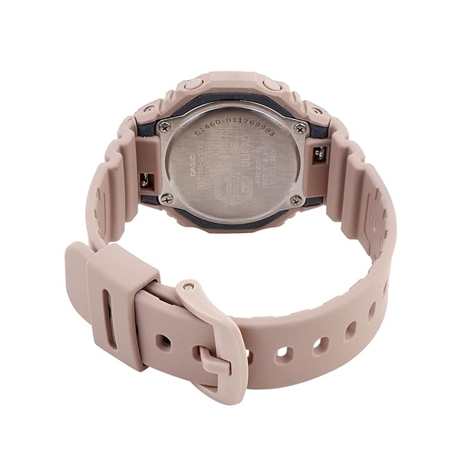 Casio G-Shock GMA-S2100MD-4ADR Rose Gold Analog-Digital Dial Pink Resin Strap Women's Watch Shock and 200M Water Resistant G1460