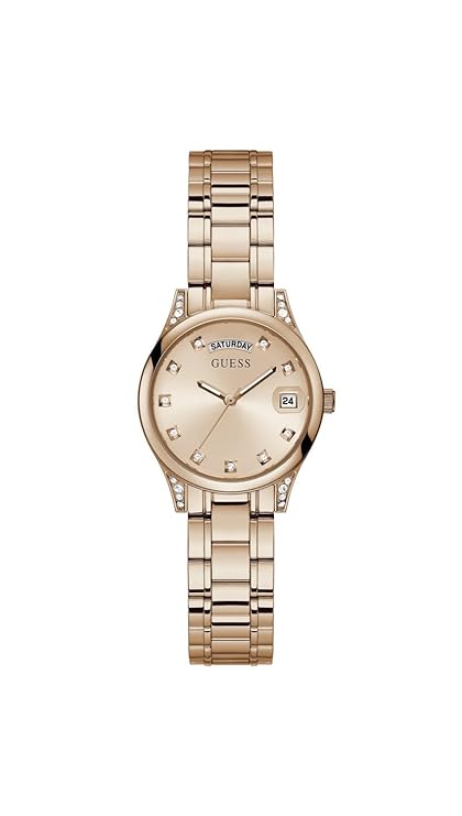 GUESS Analog Gold Dial Women's Watch-GW0385L3