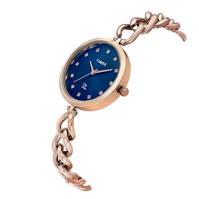 TIMEX Fria Blue Round Dial Analog Women's Watch - TWEL23802