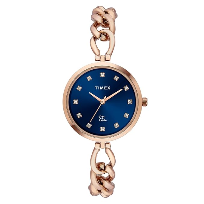 TIMEX Fria Blue Round Dial Analog Women's Watch - TWEL23802