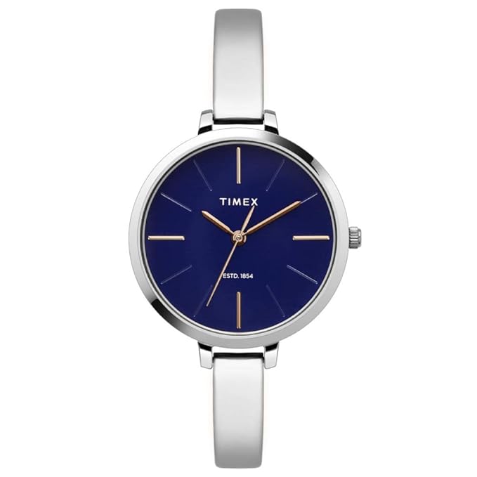 TIMEX Analog Watch for Women with Round Dial & Water Resistant Women's Wrist Watches TWEL12800
