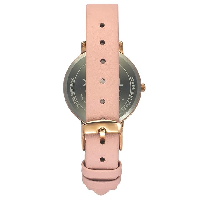 Timex Cosmic Awe Women 2 Hands Round Dial Pink Watch - TWEL19100